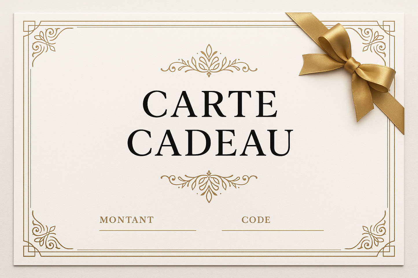 carte cadeau