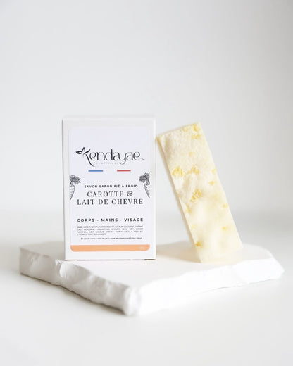 Soleil sur ma peau | Savon à la Carotte & au lait de Chèvre