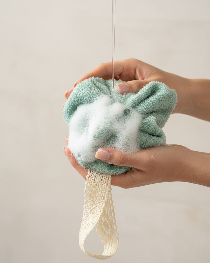 Nuage de douche | Fleur de douche lavable