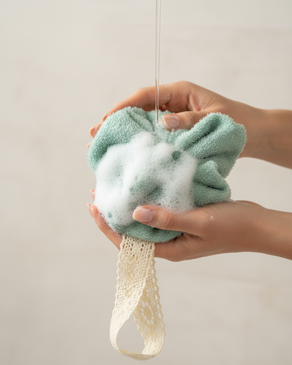 Nuage de douche | Fleur de douche lavable