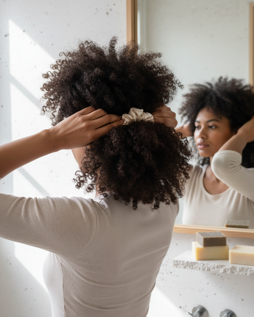 Ruban de douceur | Chouchou 100% satin de coton